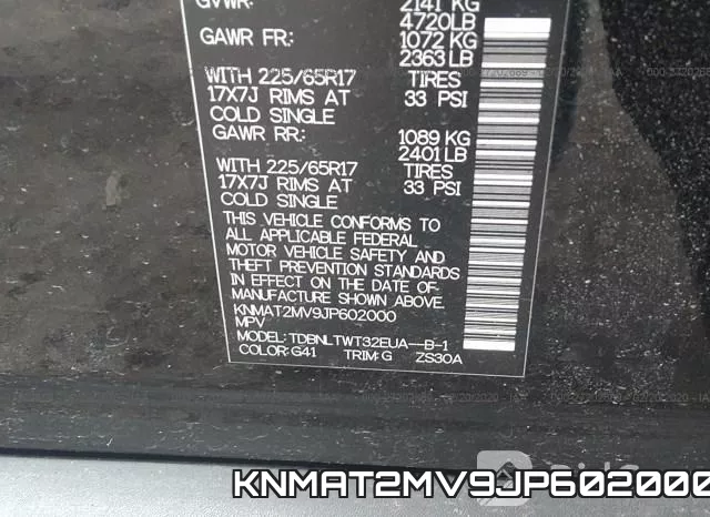 KNMAT2MV9JP602000 фото 10