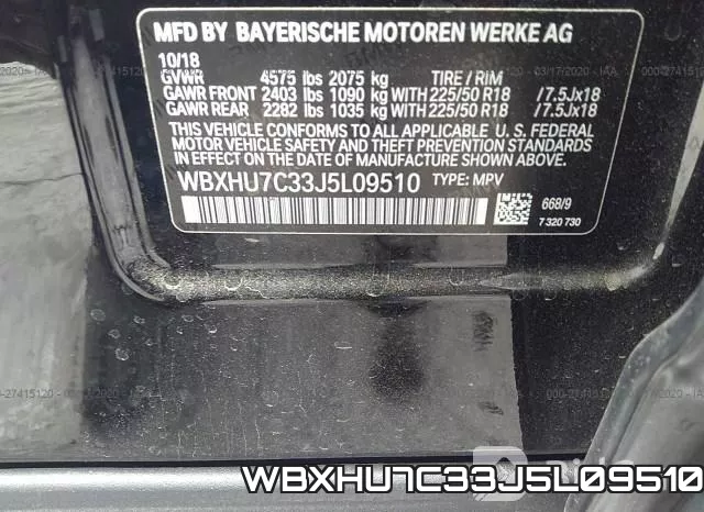 WBXHU7C33J5L09510 фото 10