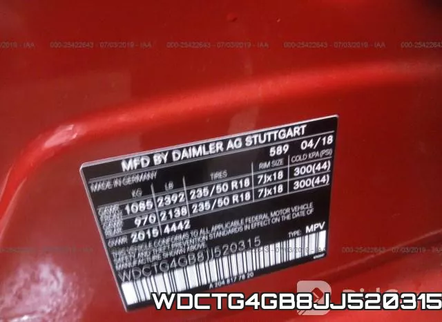 WDCTG4GB8JJ520315 фото 10