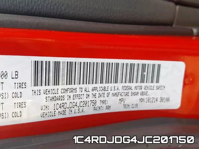 1C4RDJDG4JC201750 фото 2