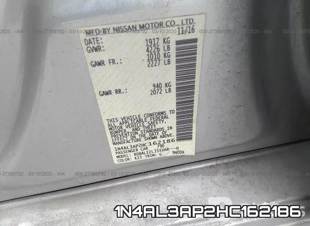 1N4AL3AP2HC162186 фото 10