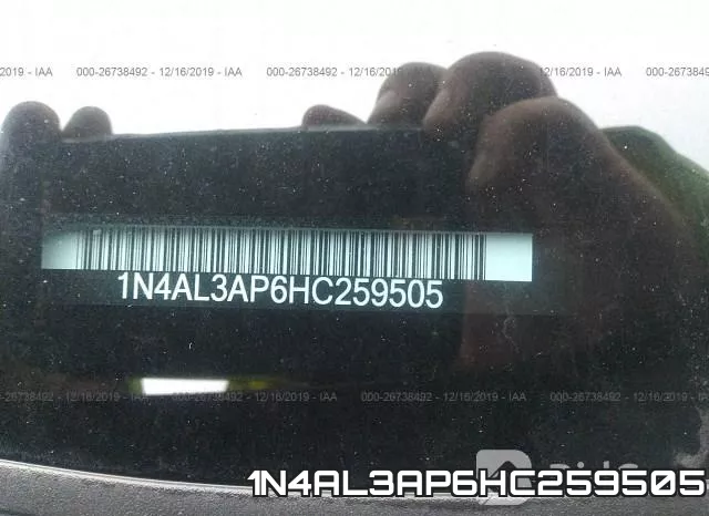 1N4AL3AP6HC259505 фото 10