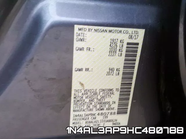 1N4AL3AP9HC480788 фото 2