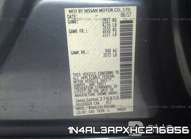 1N4AL3APXHC276856 фото 10