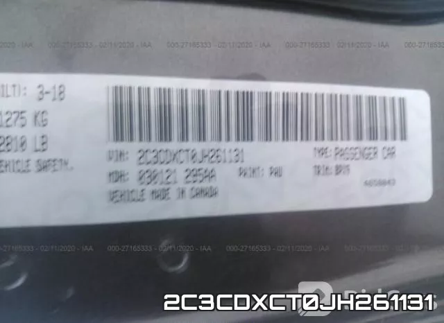 2C3CDXCT0JH261131 фото 10