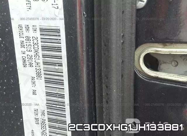 2C3CDXHG1JH133881 фото 10