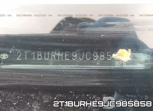 2T1BURHE9JC985858 фото 10