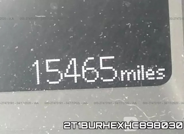 2T1BURHEXHC898030 фото 8