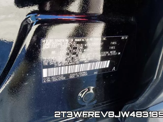 2T3WFREV8JW483185 фото 2