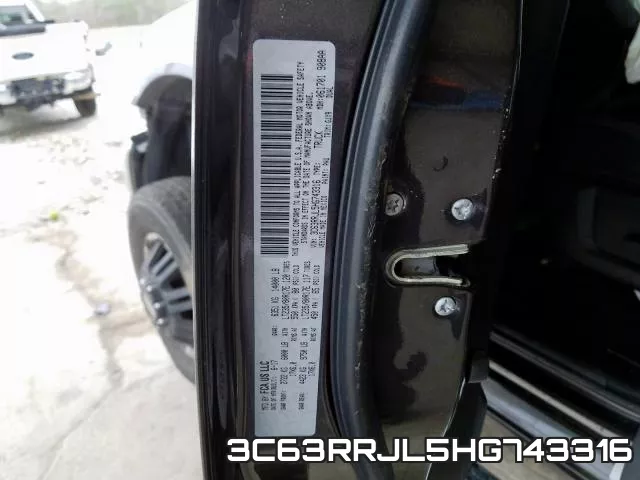 3C63RRJL5HG743316 фото 2