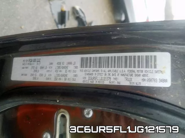 3C6UR5FL1JG121579 фото 2