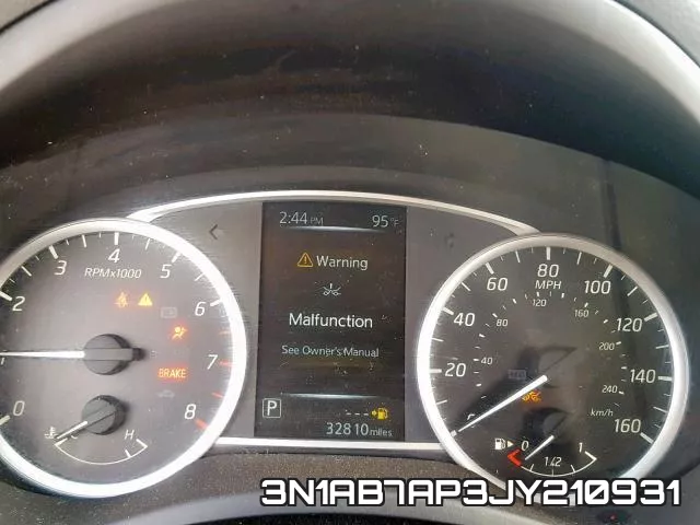 3N1AB7AP3JY210931 фото 9