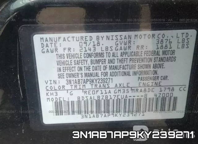 3N1AB7AP9KY239271 фото 10