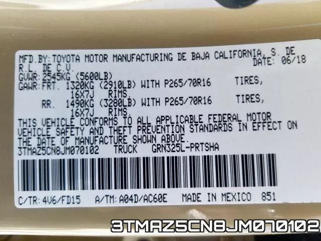 3TMAZ5CN8JM070102 фото 2