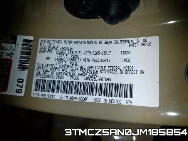 3TMCZ5AN0JM185854 фото 2