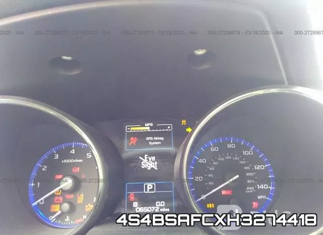 4S4BSAFCXH3274418 фото 8