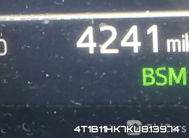 4T1B11HK7KU813974 фото 7