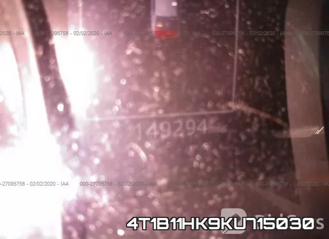 4T1B11HK9KU715030 фото 8