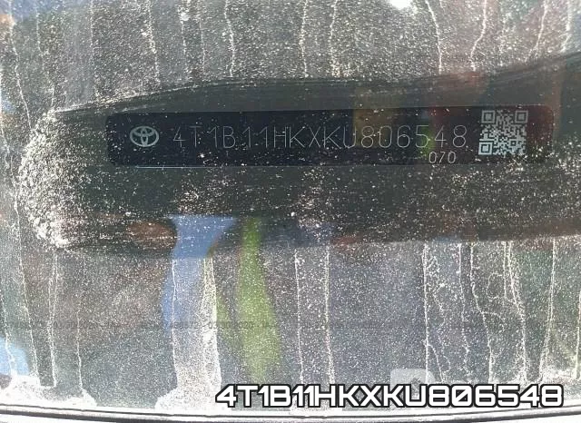 4T1B11HKXKU806548 фото 10