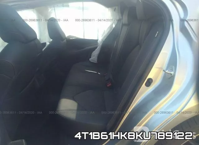 4T1B61HK8KU789122 фото 9