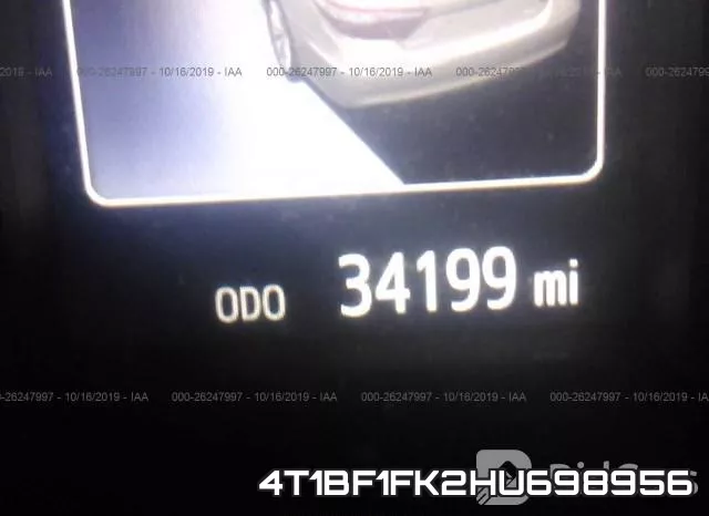 4T1BF1FK2HU698956 фото 8