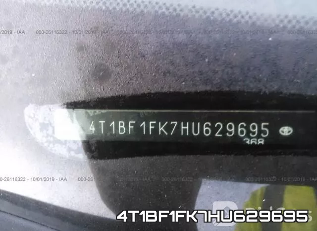 4T1BF1FK7HU629695 фото 10