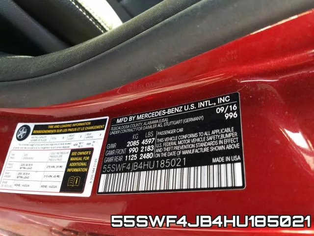 55SWF4JB4HU185021 фото 2