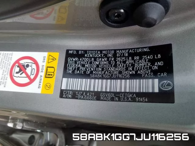58ABK1GG7JU116256 фото 2