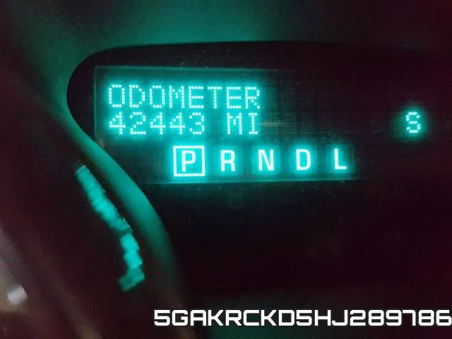 5GAKRCKD5HJ289786 фото 9