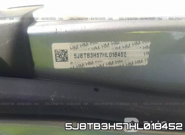 5J8TB3H57HL018452 фото 10