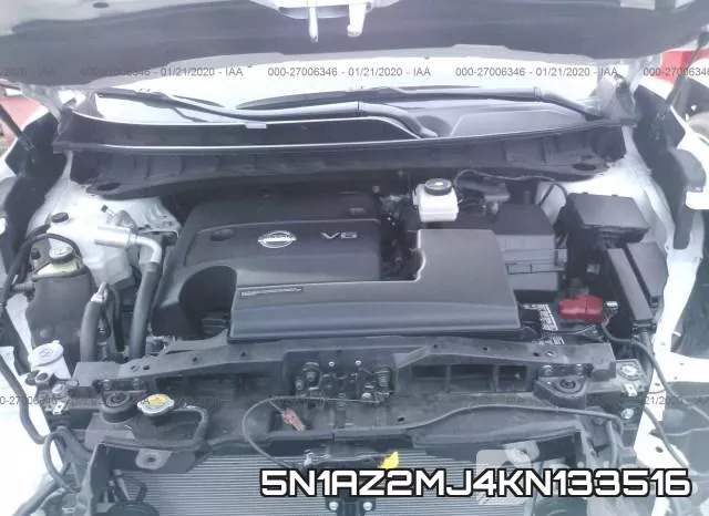 5N1AZ2MJ4KN133516 фото 2