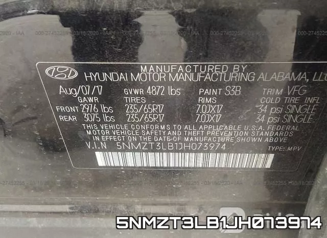 5NMZT3LB1JH073974 фото 10