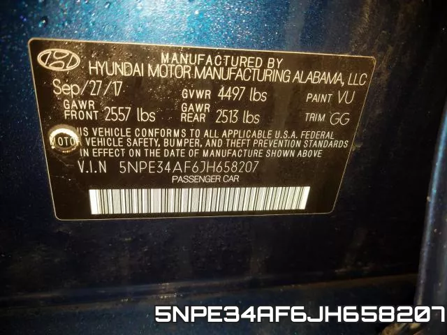 5NPE34AF6JH658207 фото 2