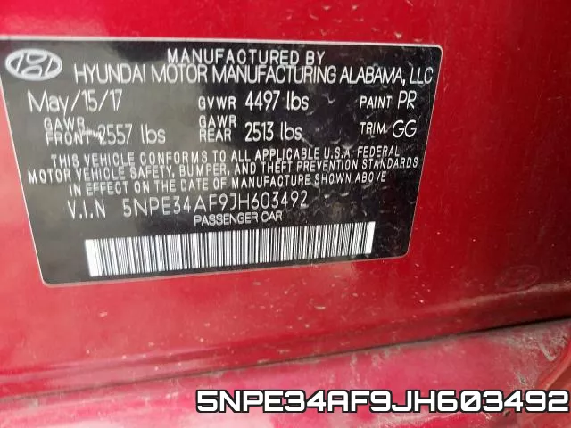 5NPE34AF9JH603492 фото 2