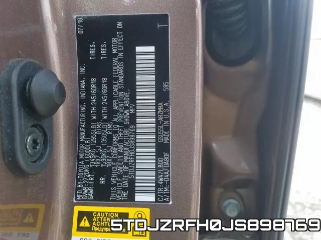 5TDJZRFH0JS898769 фото 2