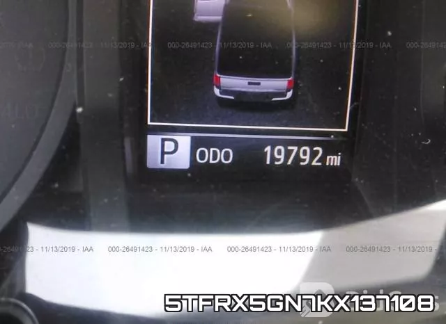 5TFRX5GN7KX137108 фото 8