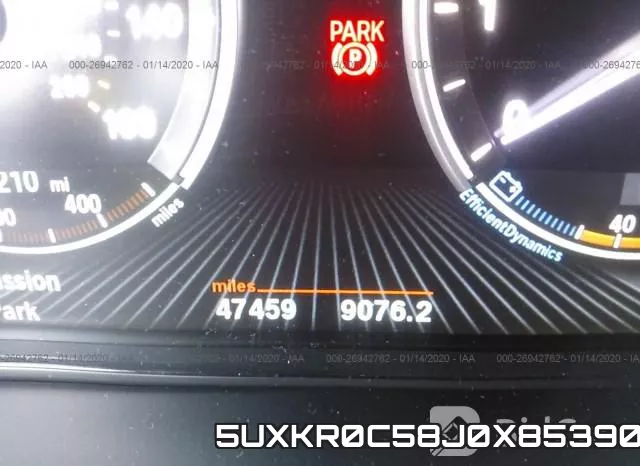 5UXKR0C58J0X85390 фото 8