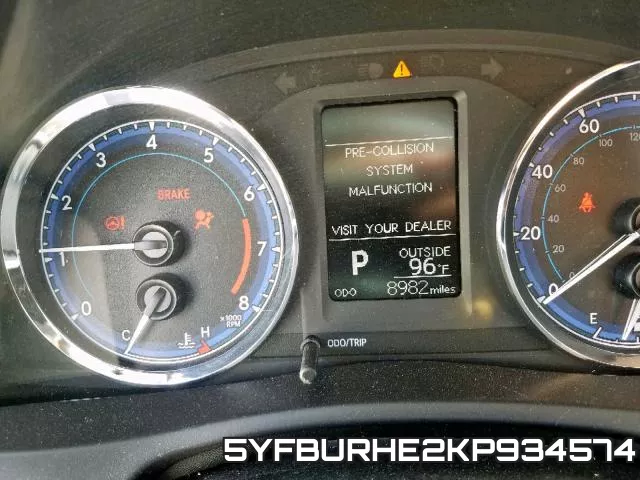 5YFBURHE2KP934574 фото 9