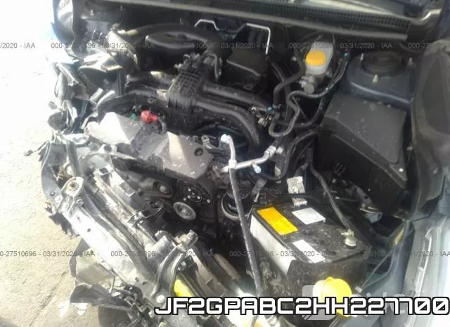 JF2GPABC2HH227700 фото 2