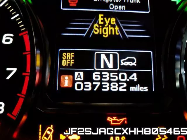 JF2SJAGCXHH805465 фото 9