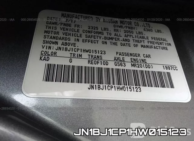 JN1BJ1CP1HW015123 фото 10