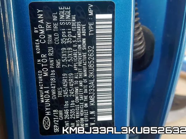 KM8J33AL3KU852632 фото 2