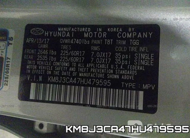 KM8J3CA47HU479595 фото 10