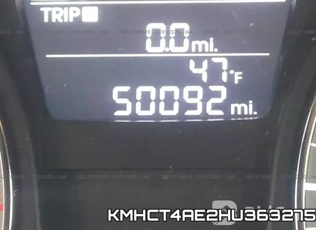 KMHCT4AE2HU363275 фото 8