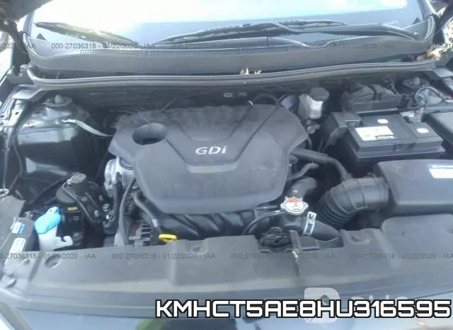 KMHCT5AE8HU316595 фото 2