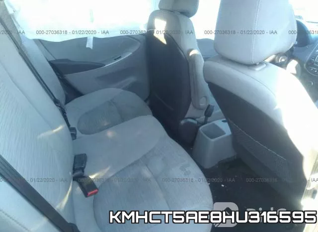 KMHCT5AE8HU316595 фото 9