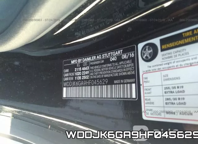 WDDJK6GA9HF045629 фото 10