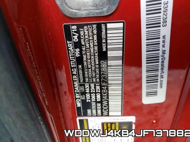 WDDWJ4KB4JF737882 фото 2