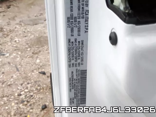 ZFBERFAB4J6L33026 фото 2