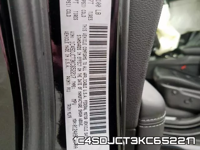 1C4SDJCT3KC652217 фото 2